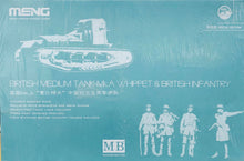 Load image into Gallery viewer, Meng 1/35 British Mk. A Whippet Medium Tank w/ MB British Infantry (4) TS-021S
