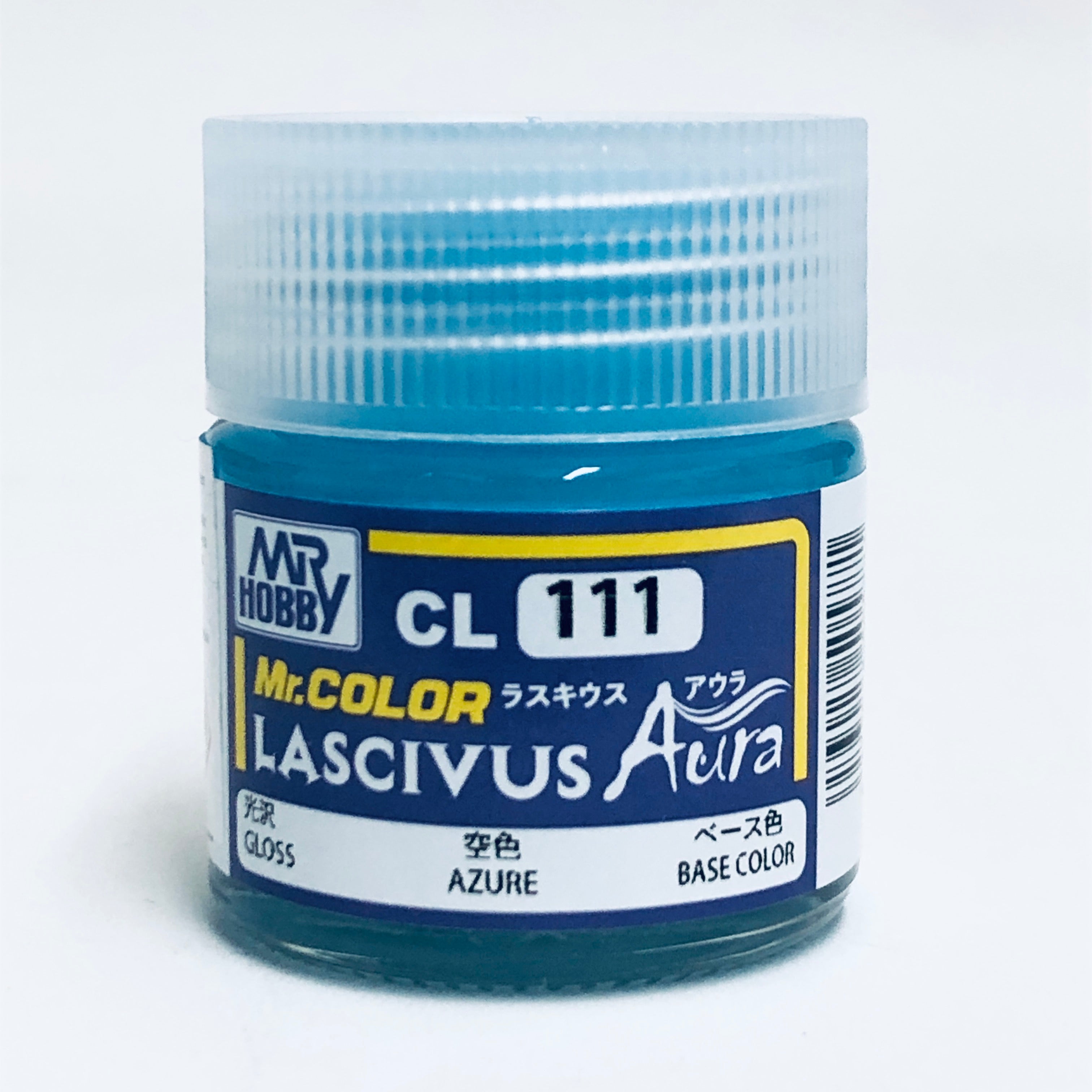 Mr Hobby アクリル塗料セット 各10ml Mr. Hobby Mr. Color CL111 Lascivus Gloss Azure 10ml – Burbank's