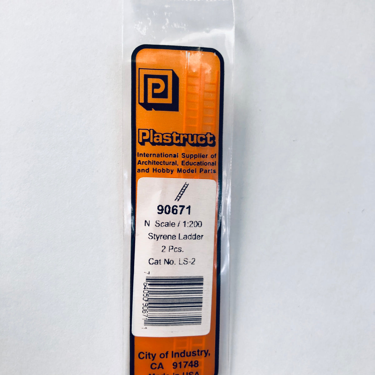 Plastruct 90671 Styrene Ladder N 1/200 x 3