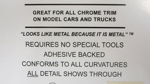 Bare Metal Foil BMF011 Matte Aluminum 11" x 6"