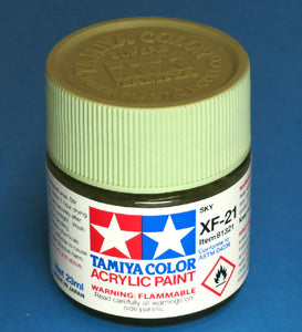 Tamiya Acrylic 23ml 81321 XF-21 Sky