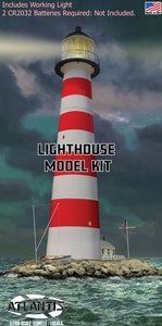 Atlantis 1/160 Lighthouse Model Kit w/ Working Light L70779