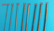 Load image into Gallery viewer, Eureka XXL 1/35 Assorted Sizes Metal Wire Rope for AFV Kits LH-Z