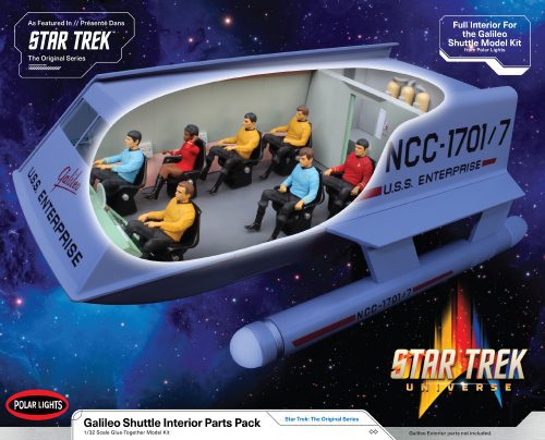 Polar Lights Star Trek TOS 1/32 Galileo Shuttlecraft Interior Parts Pack MKA053