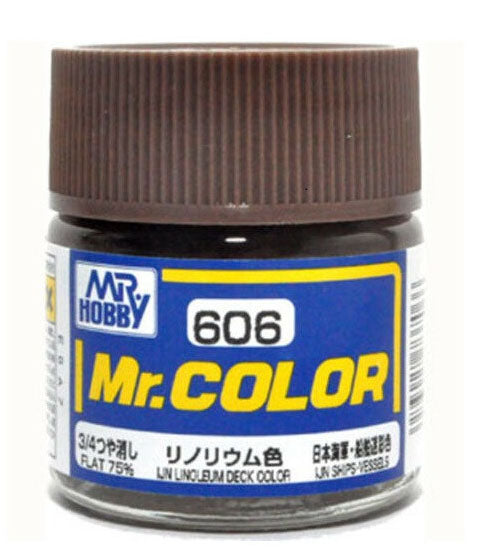 Mr. Hobby Mr. Color Lacquer C606 3/4 Flat IJN Linoleum Deck Color
