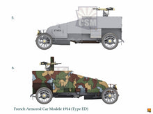 Load image into Gallery viewer, Copperstate Models 1/35 French AC Mod. 1914 (Type ED) Armoured Car CSM35013'