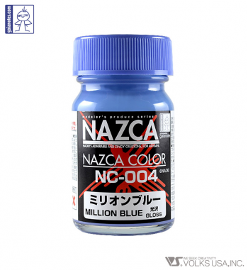 Gaia Nazca Color NC-004 Million Blue 15ml – Burbank's House of Hobbies