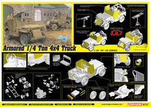 Load image into Gallery viewer, Dragon 1/35 US Armored 1/4 Ton 4x4 Truck Smart Kit 6727
