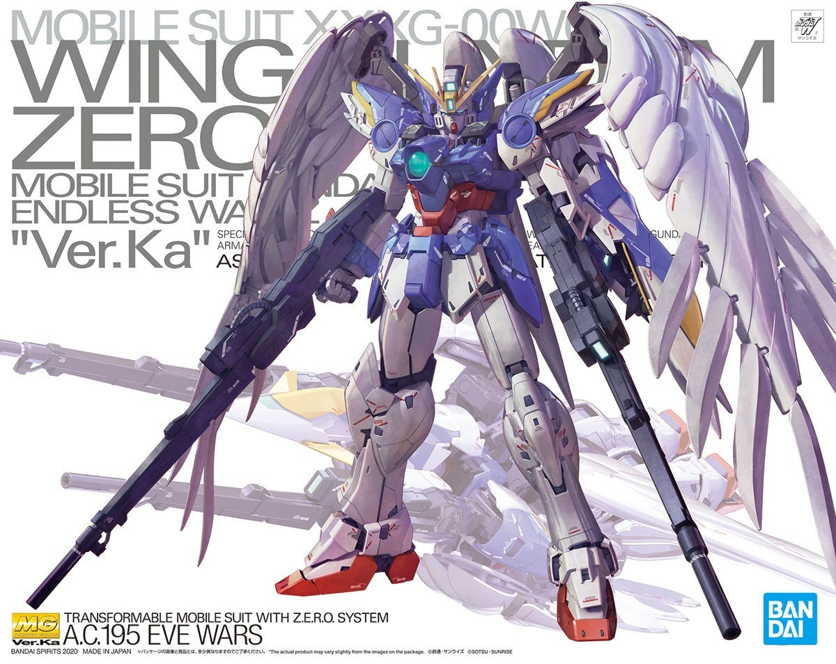Bandai 1/100 MG Gundam Wing Zero EW Ver. Ka 5060760' – Burbank's Bandai 1/100 MG Gundam Wing Zero EW Ver. Ka 5060760' – Burbank's
