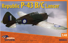 Load image into Gallery viewer, Dora Wings 1/48 US/Australian Republic P-43B/C Lancer Reconnaissance DW48034