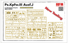 Load image into Gallery viewer, Ryefield Models 1/35 German Pz.Kpfw.III Ausf J w/ Full Interior 5072