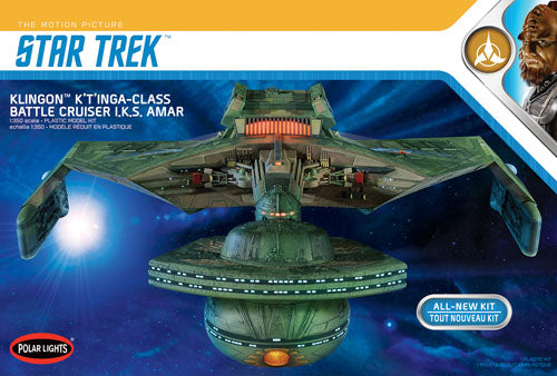 Polar Lights Star Trek 1/350 Klingon K'T'Inga Class Battlecruiser Kit POL950