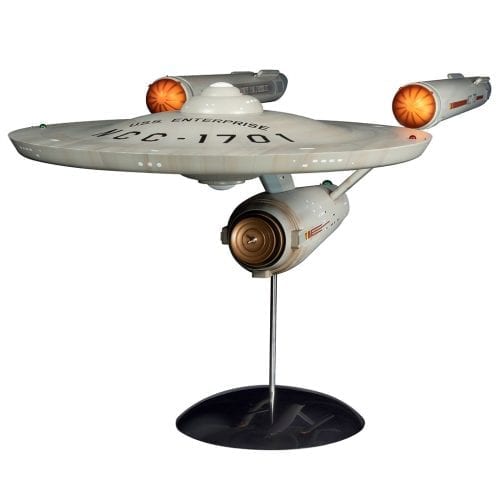 Polar Lights Star Trek Prebuilt Display Model 1/350 U.S.S. Enterprise TOS  POL978