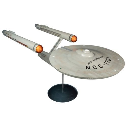 Polar Lights Star Trek Prebuilt Display Model 1/350 U.S.S. Enterprise –  Burbank's House of Hobbies