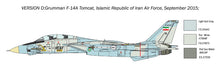 Load image into Gallery viewer, Italeri 1/72 US F-14A Tomcat 50th First Flight Anniversary 1414'