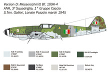 Load image into Gallery viewer, Italeri 1/48 German Bf109K-4 2805