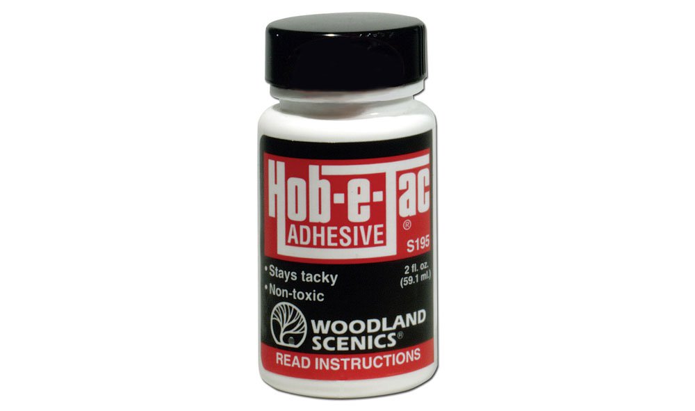 Woodland Scenics S195 Hob-E-Tac Adhesive 2 oz