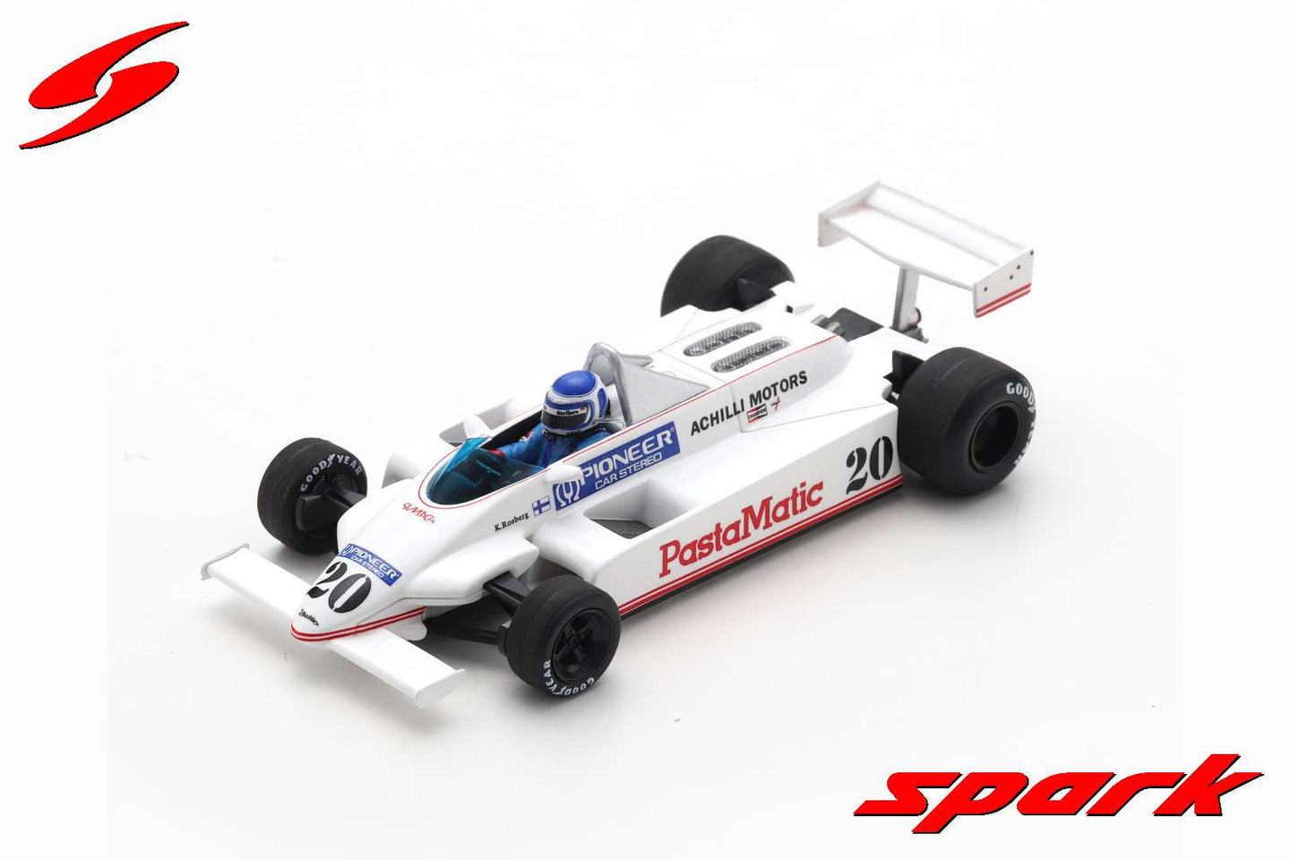 Spark 1/43 Fittipaldi F8C 5th Belgian GP 1981 S4583 SALE