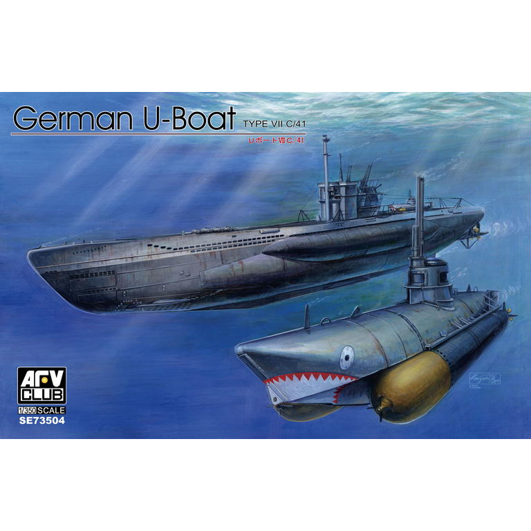 AFV Club 1/350 German U-Boat Type VII C/41 73504 – Burbank's House AFV Club 1/350 German U-Boat Type VII C/41 73504 – Burbank's House