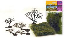 Load image into Gallery viewer, Woodland Scenics SP4193 SceneArama Tree Kit Medium Green