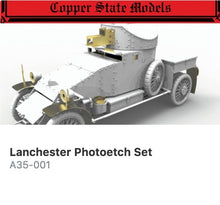 Load image into Gallery viewer, Copperstate Models 1/35 PE Set for British Lanchester Armoured Car A35-001