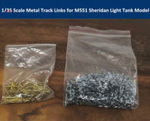 Load image into Gallery viewer, San Xin Model 1/35 US M551 Sheridan Metal Track Links with Brass Pins SX35022