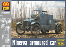 Load image into Gallery viewer, Copperstate Models 1/35 Belgian Minerva Armoured Car 35004