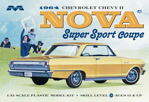 Moebius 1/25 Chevrolet Chevy II Nova Super Sport Coupe 1964 MOE2320