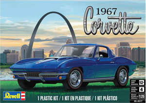 Revell 1/25 Chevrolet Corvette Coupe 1967 85-4517