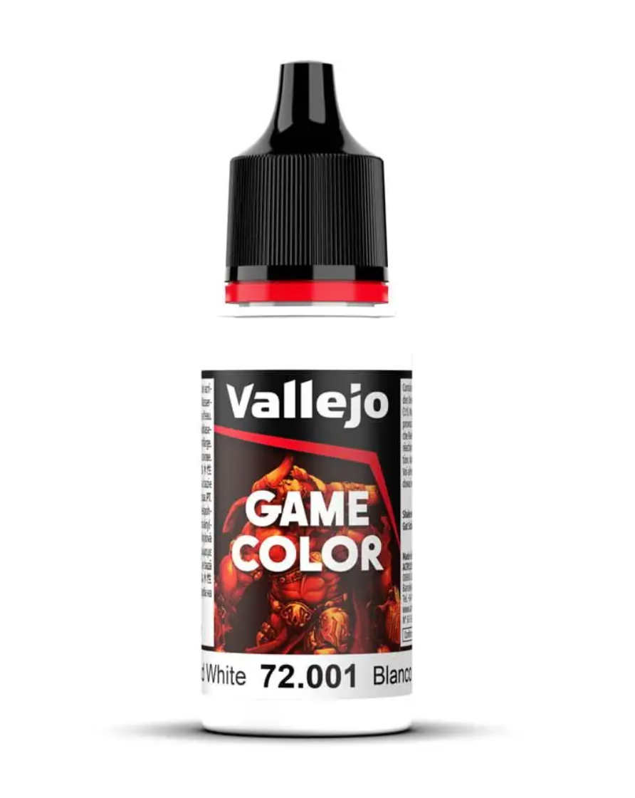 Vallejo Game Color 72.001 Dead White 18ml