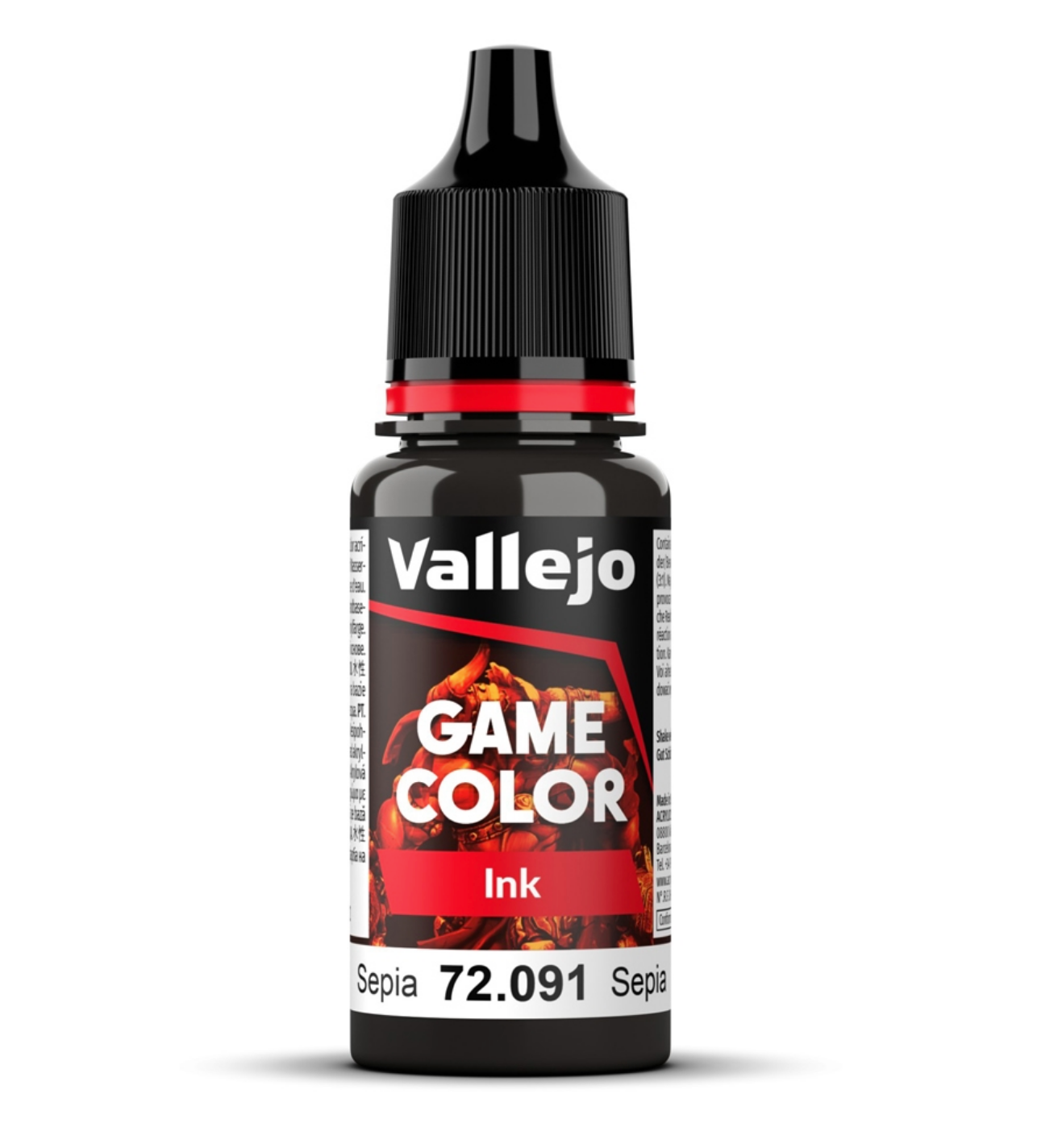 Vallejo Game Color 72.091 Sepia Ink 18ml