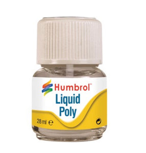 Humbrol Liquid Poly Cement for Styrene/Acrylic 28ml AE2500