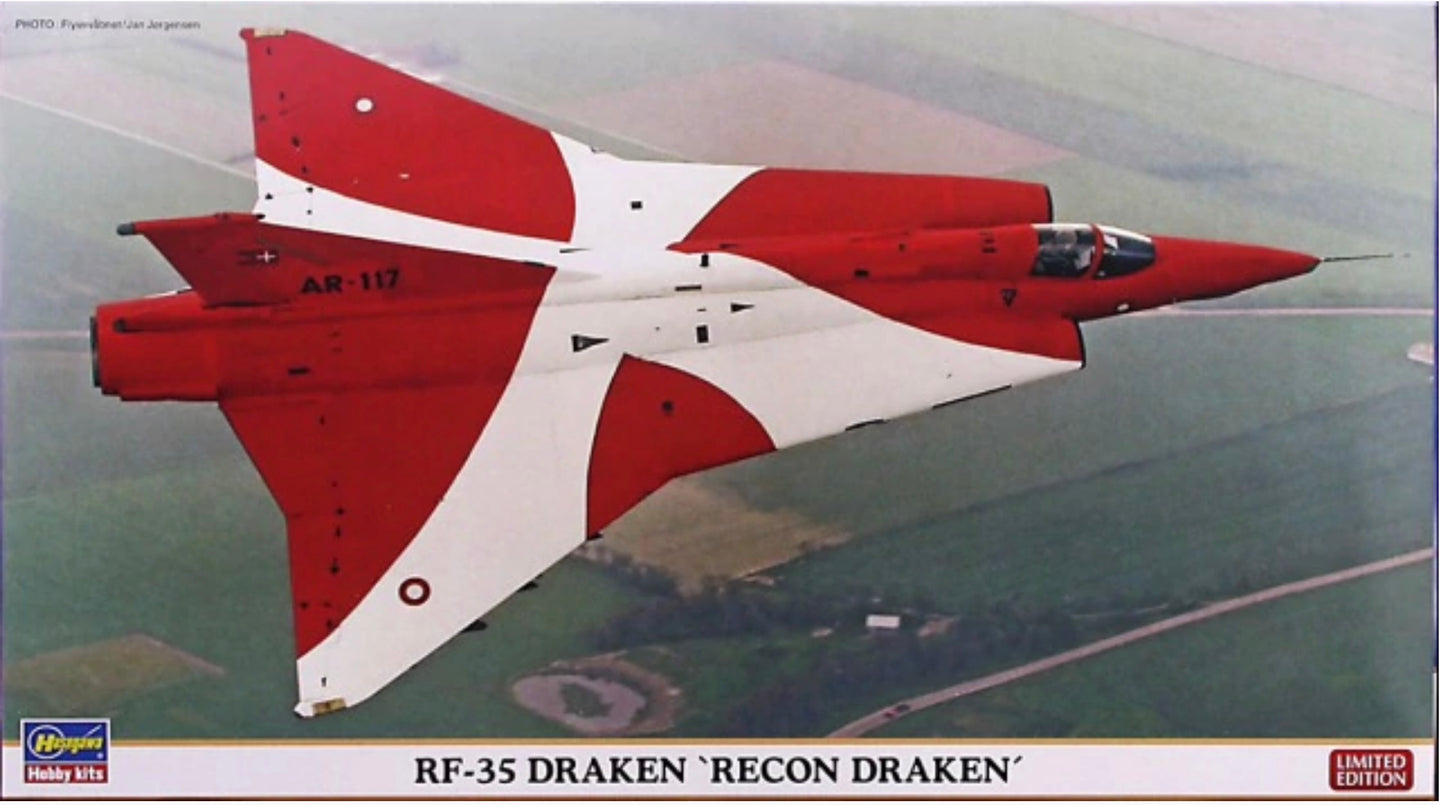 Hasegawa 1/72 RF-35 Draken 