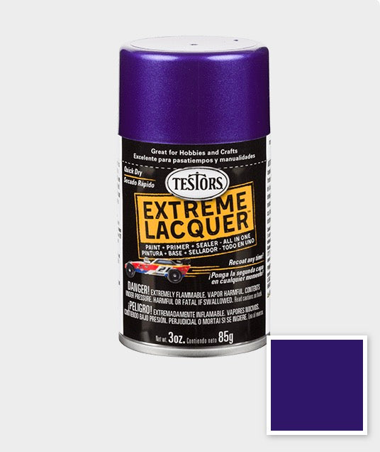 Testors 1842MT Spray Lacquer Purple-Licious 3 oz