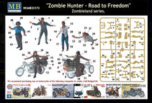 Load image into Gallery viewer, MasterBox 1/35 Zombie Hunter Road To Freedom (5 Fig Set) 35175