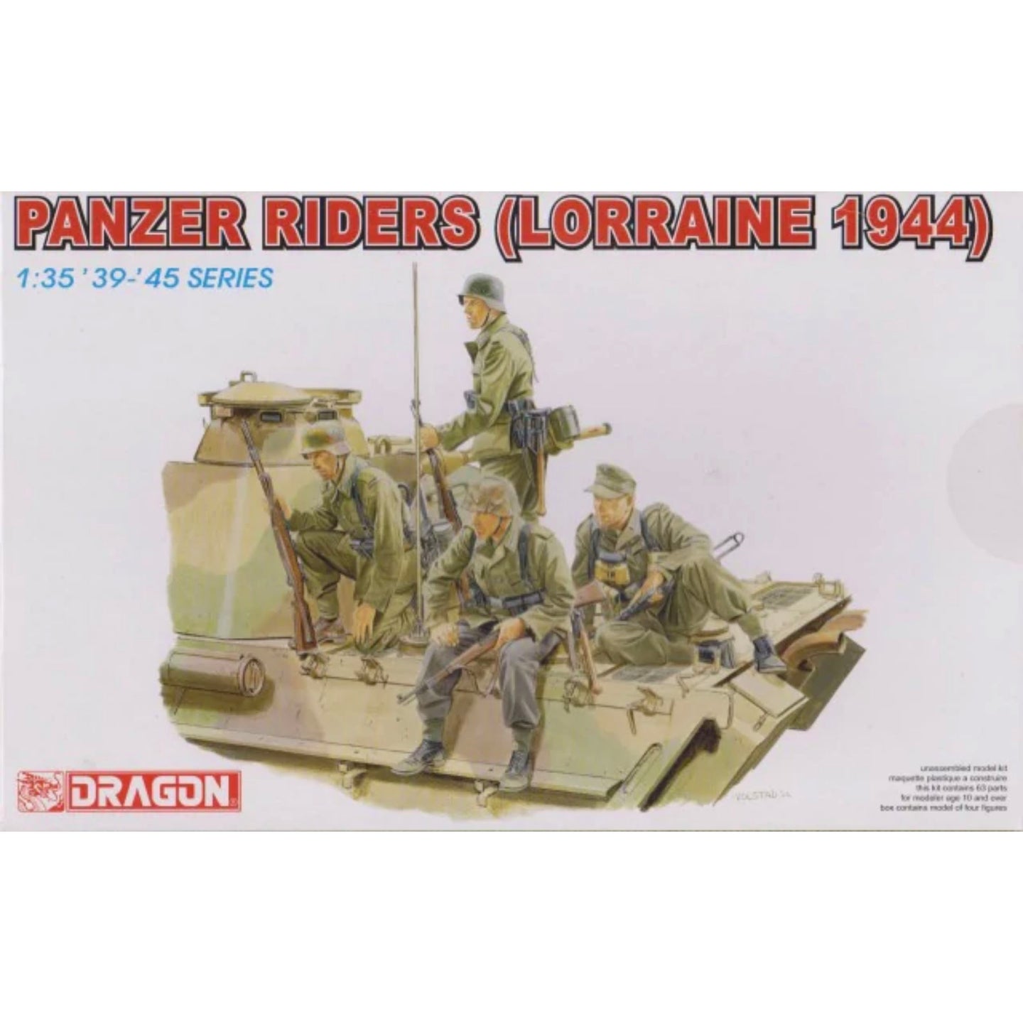 Dragon 1/35 German Panzer Riders (Lorraine 1944) 6156