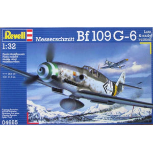 Revell 1/32 German Messerschmitt Bf109 G-6 Early & Late 04665