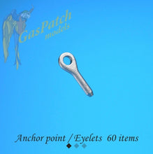 Load image into Gallery viewer, Gaspatch 1/48 Metal Turnbuckles Anchor Points (60) 13-48017