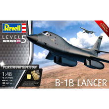 Load image into Gallery viewer, Revell 1/48 US B-1B Lancer Bomber "Platinum Edition" Limited 04963