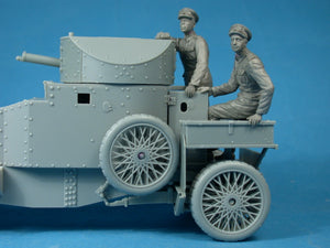 Copperstate Models 1/35 British RNAS Armored Car Crewman Observing F35-005