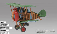 Load image into Gallery viewer, Suyata Toon British Sopwith Camel w/ Brownie Pilot Figure SK002