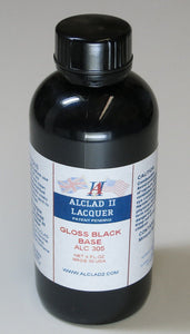 Alclad ALC305 Gloss Black Lacquer Base 4oz