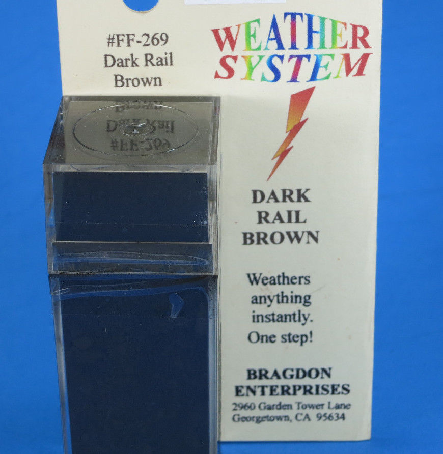 Bragdon FF-269 Dark Rail Brown Weathering System