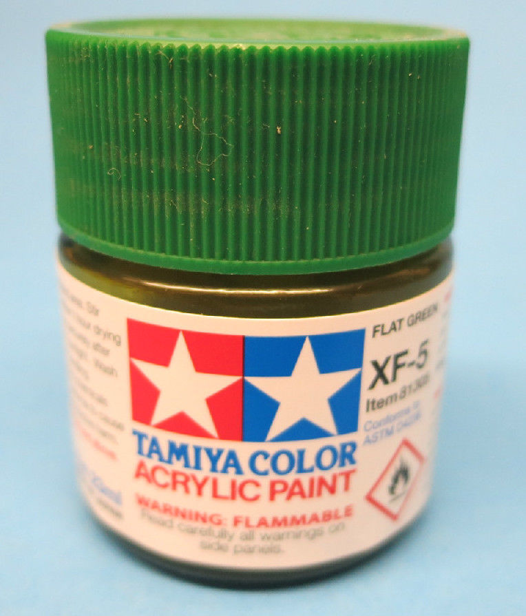 Tamiya Acrylic 23ml 81305 XF-5 Flat Green