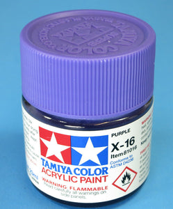 Tamiya Acrylic 23ml 81016 X-16 Purple
