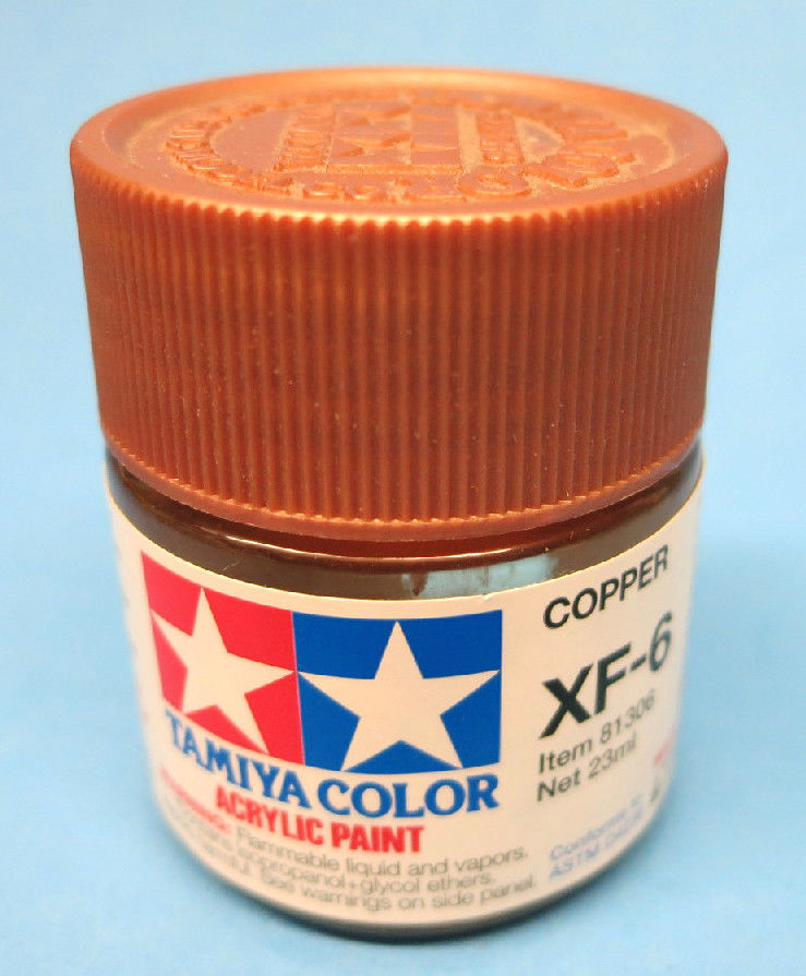 Tamiya Acrylic 23ml 81306 XF-6 Copper