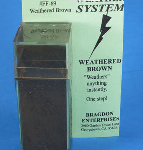 Bragdon FF- 69 Weathered Brown Weathering System