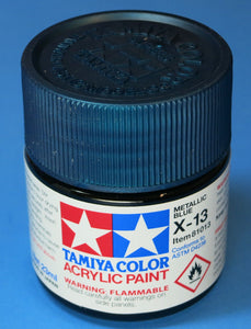 Tamiya Acrylic 23ml 81013 X-13 Metallic Blue