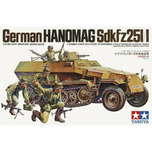 Tamiya 1/35 German Hanomag Sd.Kfz. 251/1 35020 – Burbank's House
