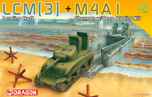 Load image into Gallery viewer, Dragon 1/72 US LCM(3) + M4A1 Sherman w/Deep Wading Kit 7516
